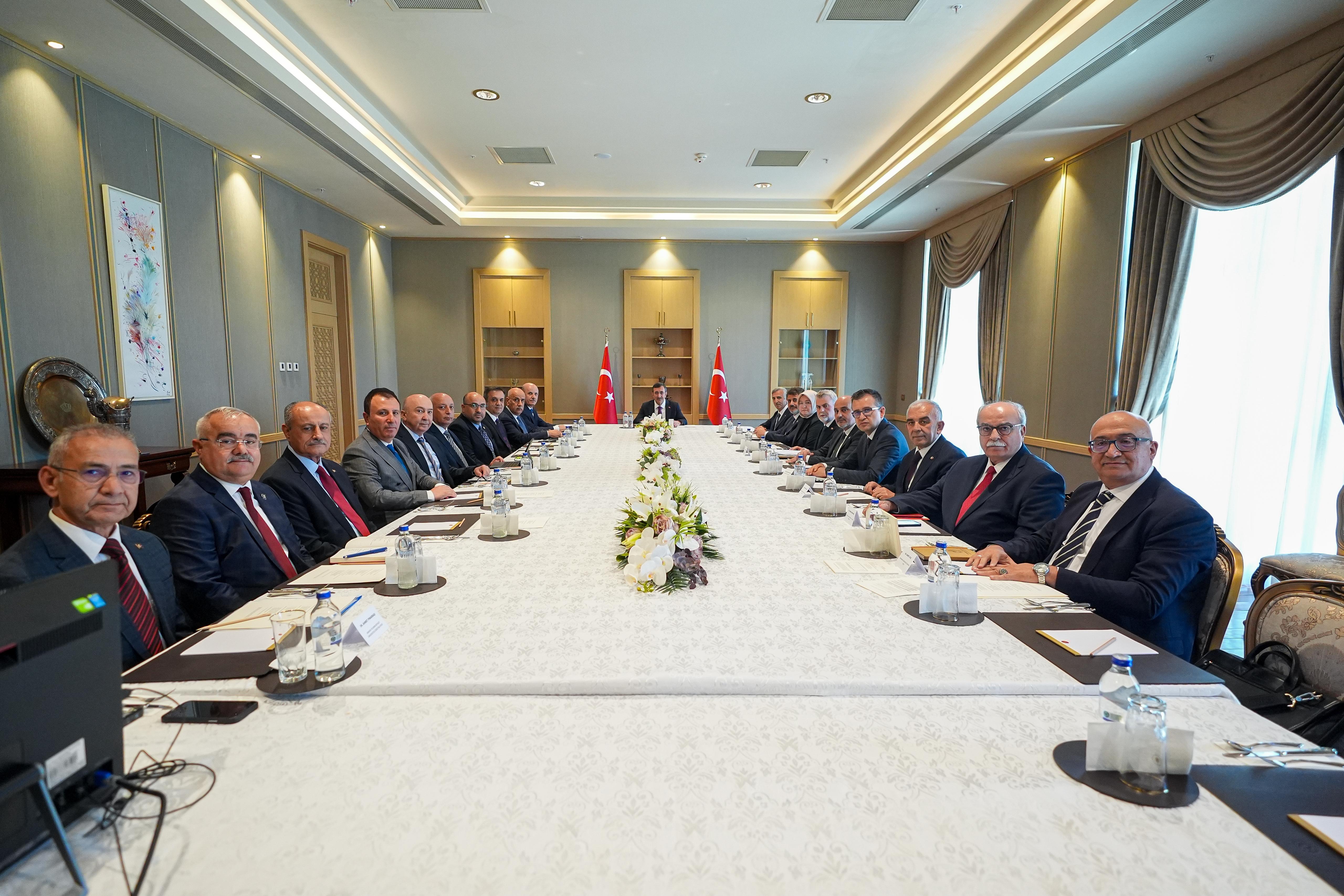 Genel Müdürümüz Prof. Dr. Osman Saim Dinç, Kahramanmaraş Üniversitelerinin Reorganizasyonu Toplantısına Katıldı